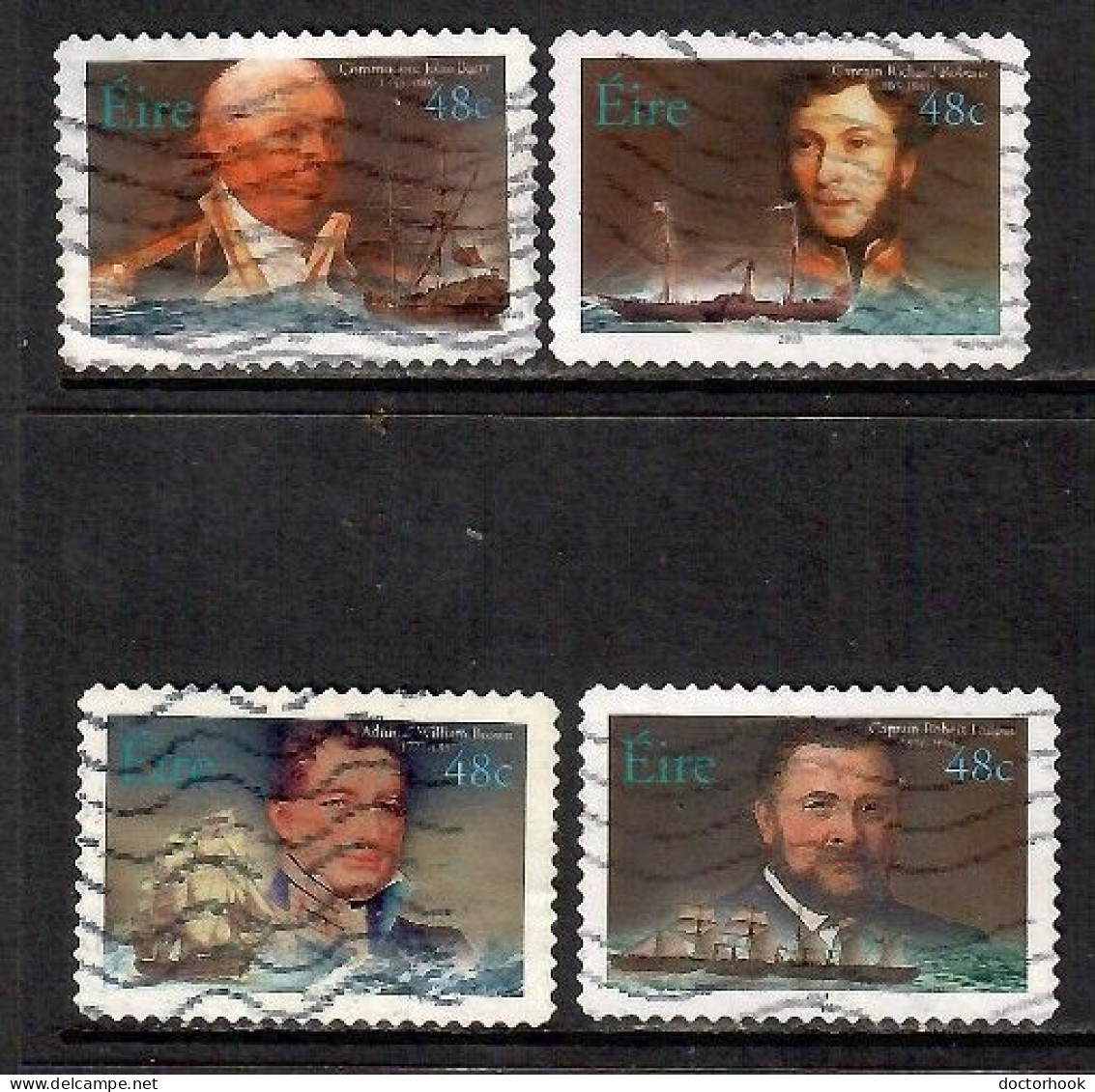 IRELAND   Scott # 1506-9 USED (CONDITION AS PER SCAN) (Stamp Scan # 992-9) - Usados