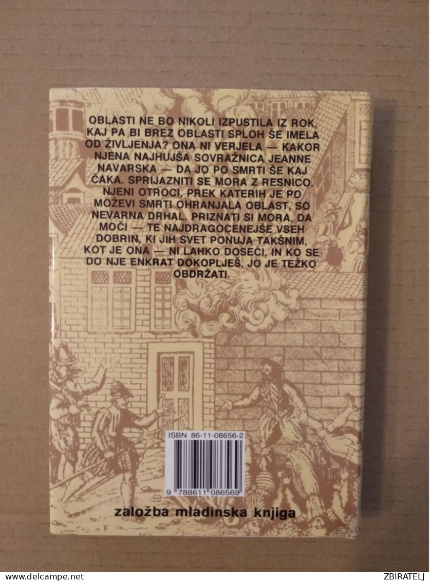 Slovenščina Knjiga: Roman GOSPA KAČA 3/3 (Jean Plaidy) Mladinska Knjiga 1990 - Slawische Sprachen