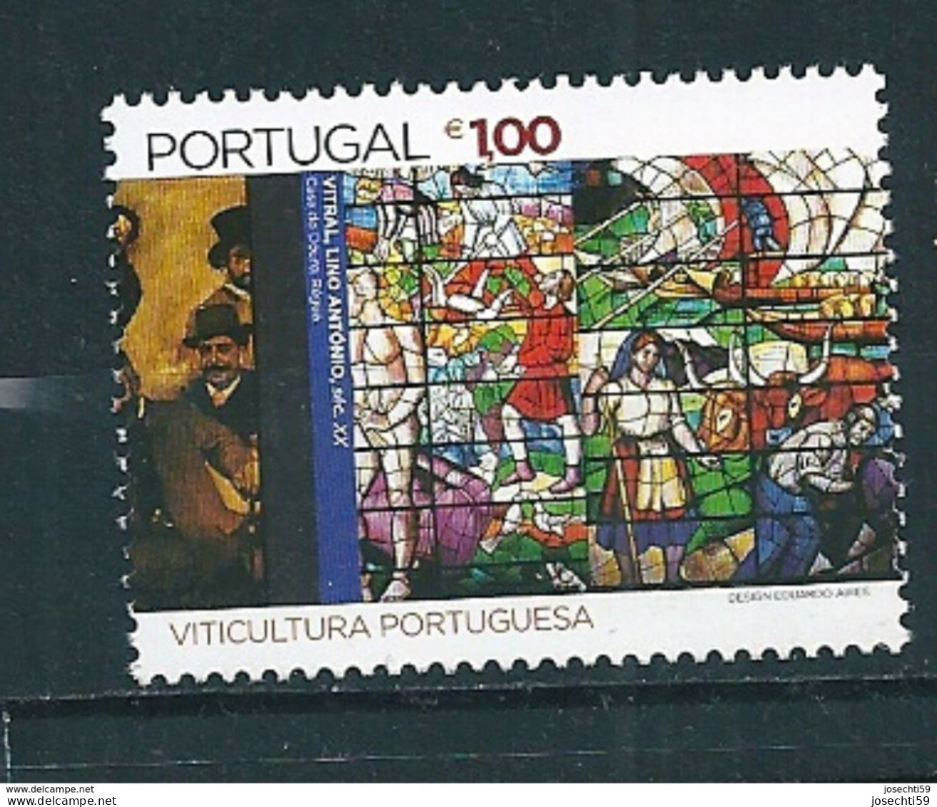 N° 2863 MI / 2842 YT  Portuguese Viticulture Vin  Timbre Portugal  Oblitéré   2004 - Usati