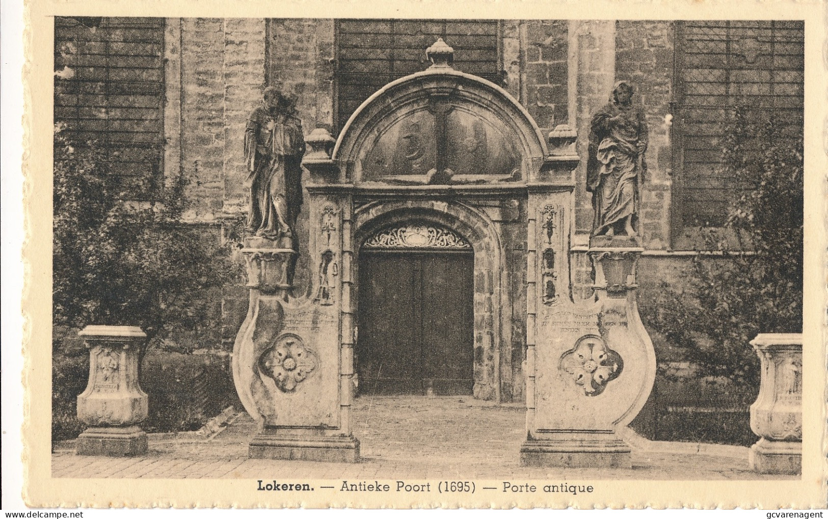 LOKEREN   ANTIEKE POORT            2 SCANS - Lokeren