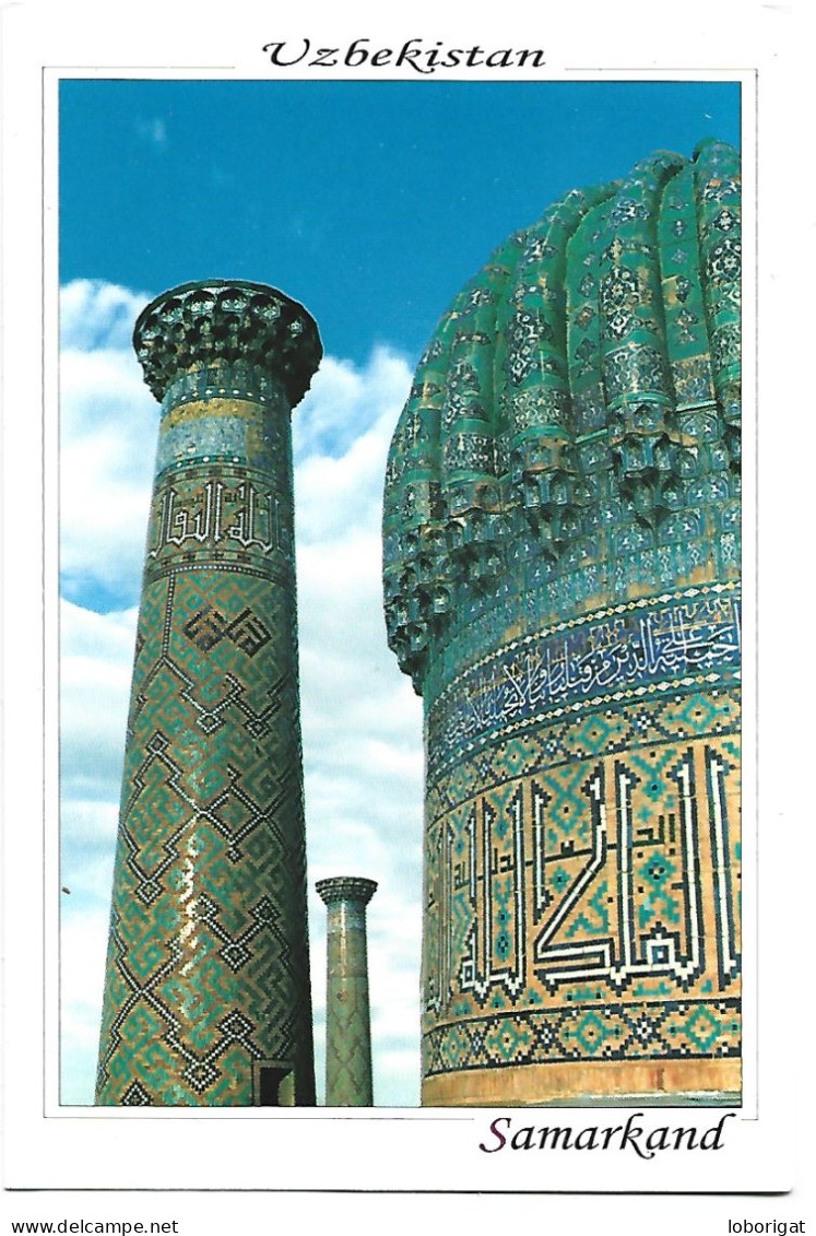 SHER DOR MADRASSAH XVIIth Century.-  SAMARKAND.- ( UZBEKISTAN ) - Ouzbékistan