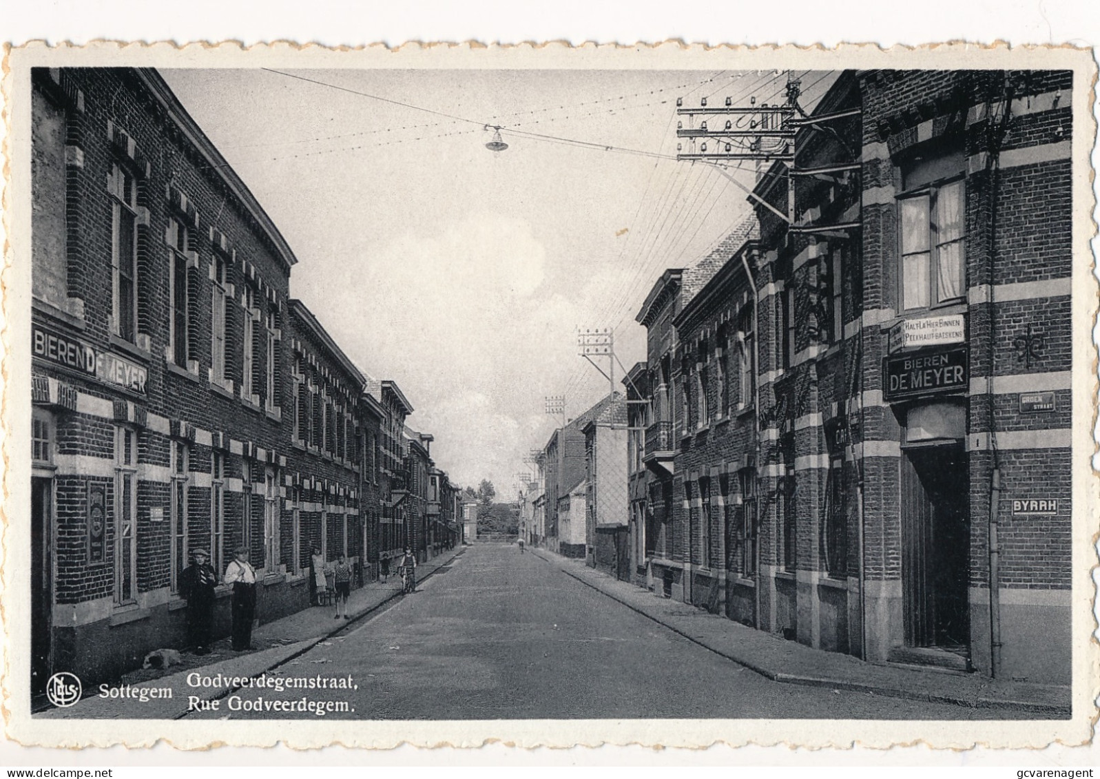 ZOTTEGEM   GODVEERDEGEMSTRAAT            2 SCANS - Zottegem