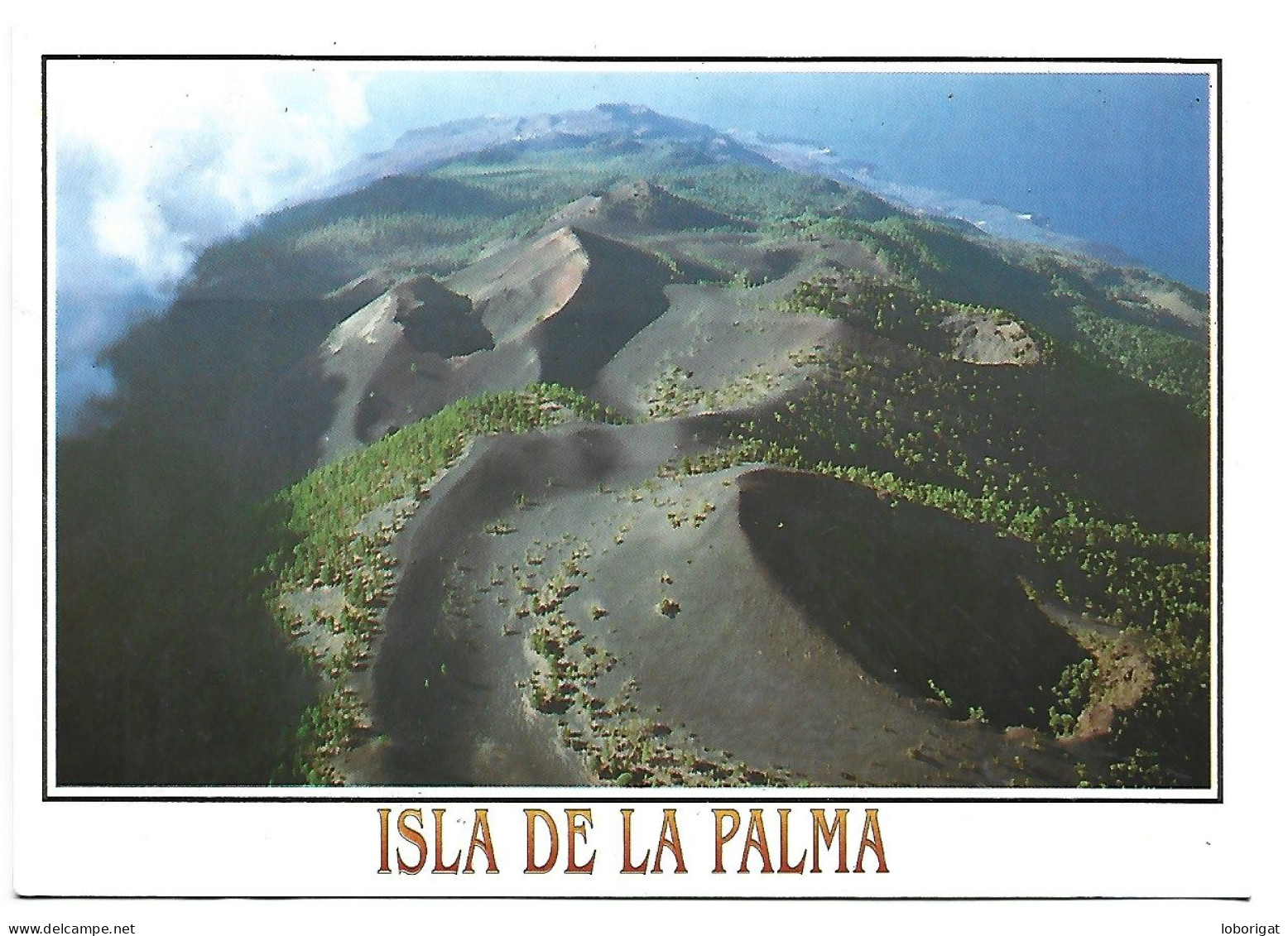 VISTA AEREA, RUTA DE LOS VOLCANES.- ISLA DE LA PALMA / ISLAS CANARIAS.- ( ESPAÑA ) - La Palma