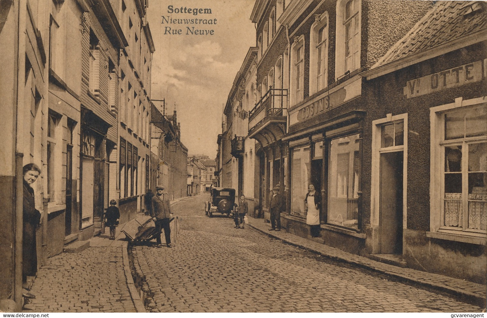 ZOTTEGEM   NIEUWSTRAAT             2 SCANS - Zottegem