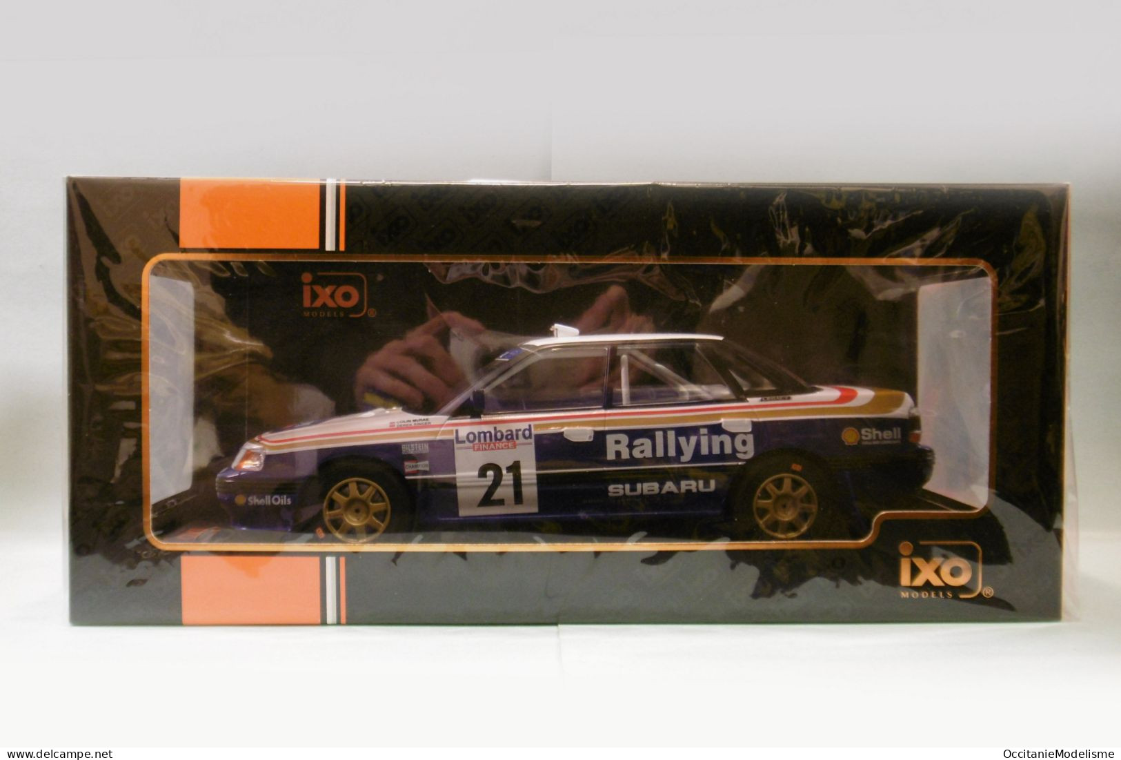 Ixo - SUBARU LEGACY RS #21 RAC Rally 1991 McRae / Ringer Réf. 18RMC080B.20 Neuf NBO 1/18 - Ixo