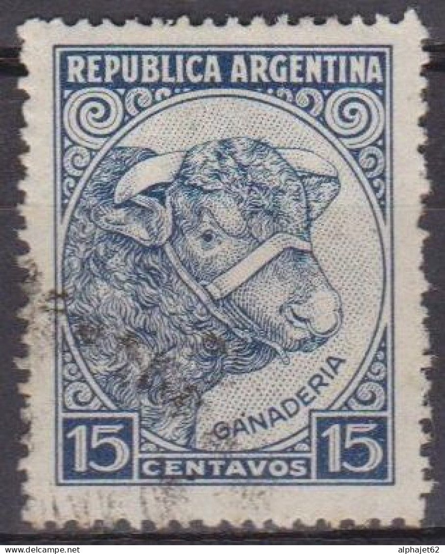 Economie - Elevage - ARGENTINE - Viande De Boeuf - N° 375 - 1935 - Gebruikt