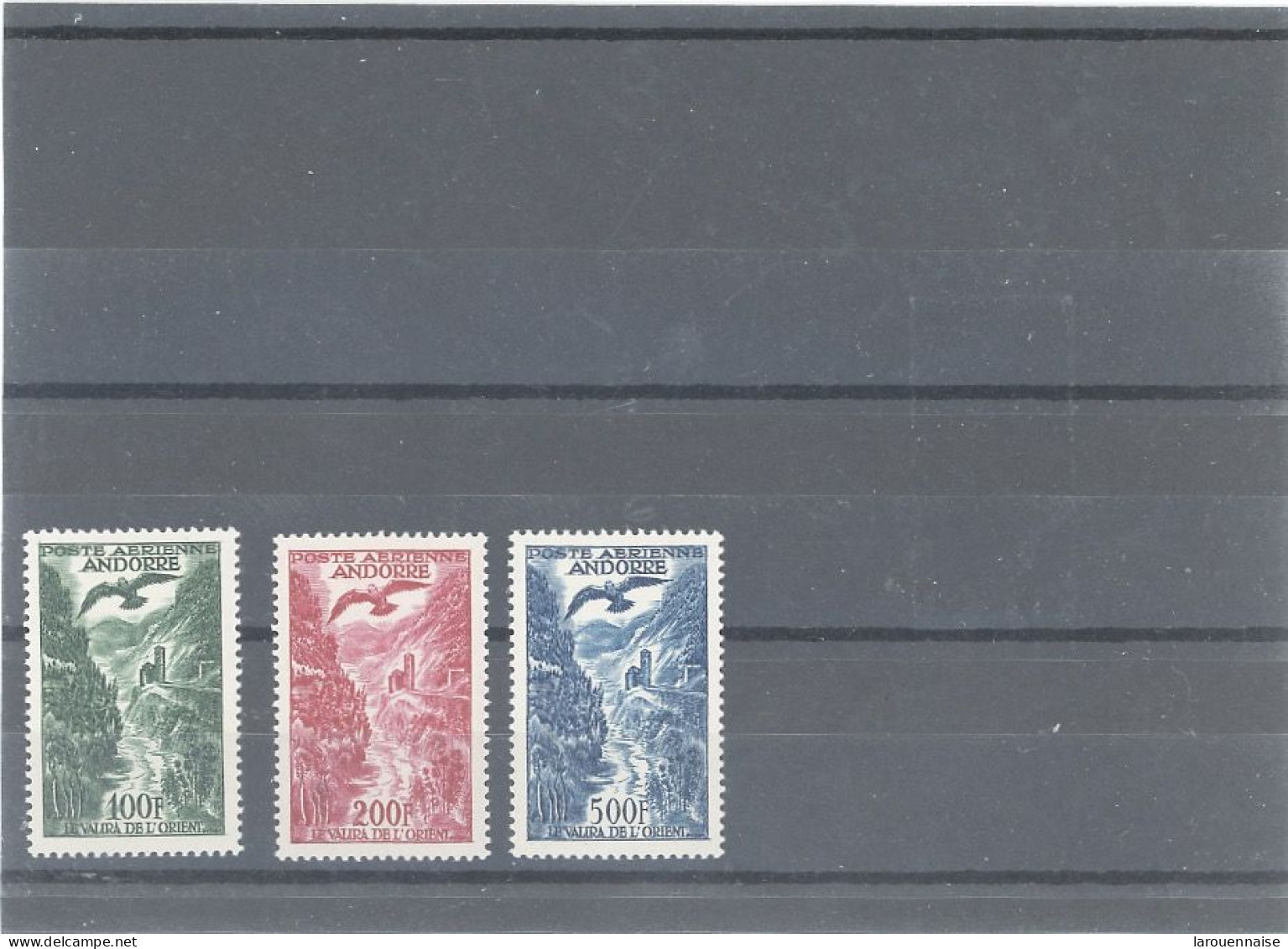 ANDORRE FRANÇAIS - PA N°2 / 4  N* - Airmail