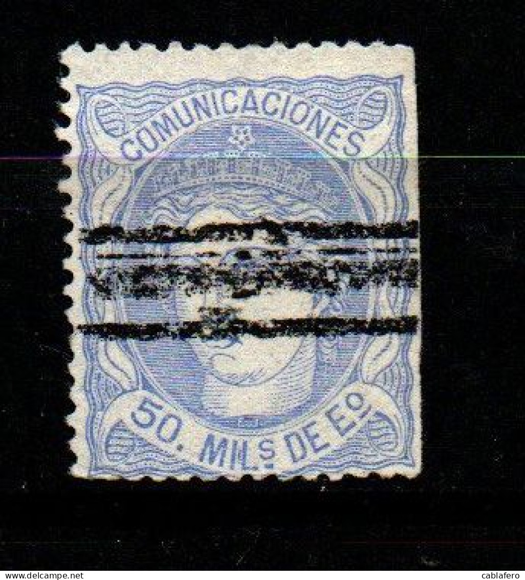 SPAGNA - 1870 - TESTA ALLEGORICA DELLA SPAGNA - USATO - Used Stamps