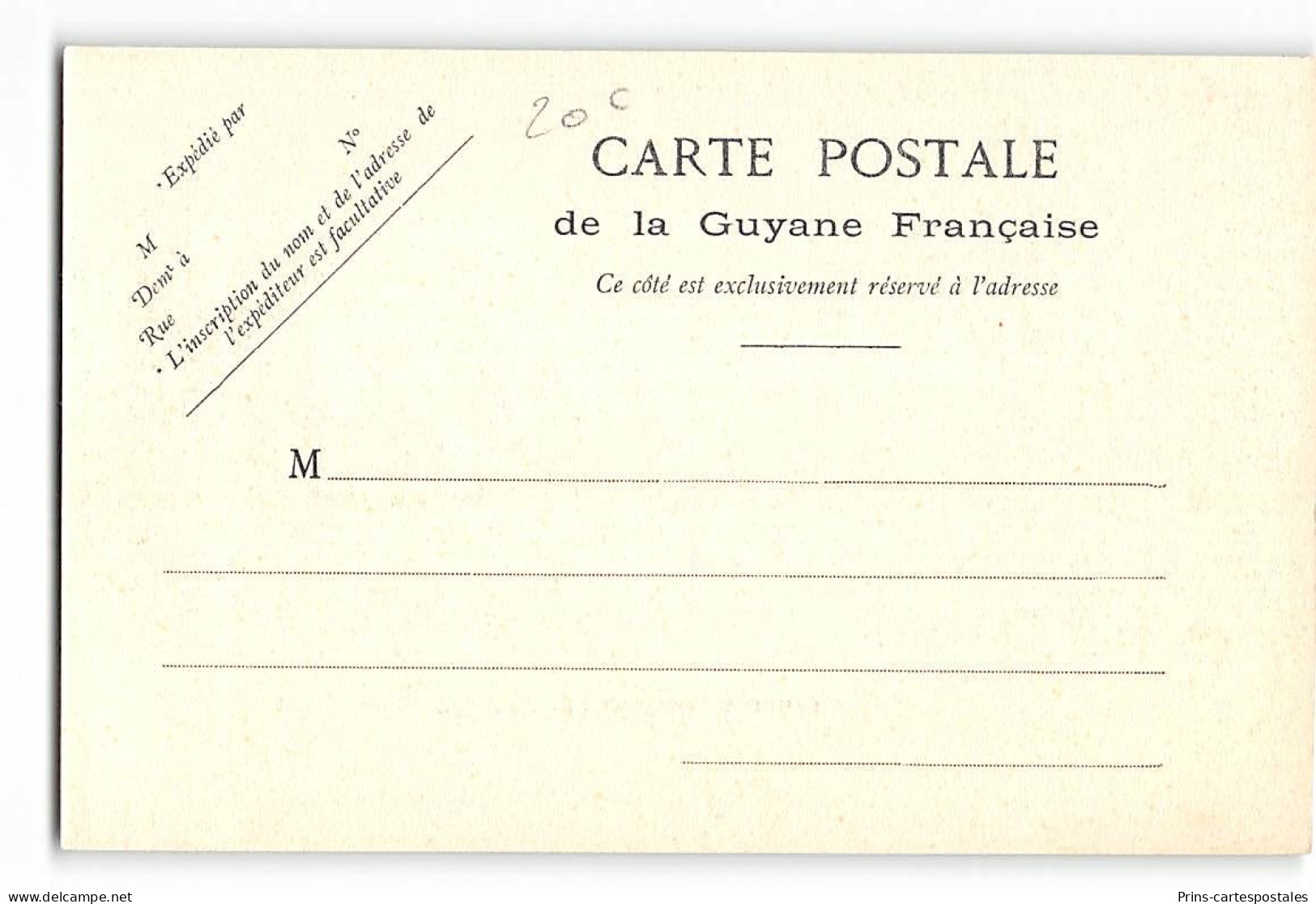 CPA Guyane Saint St Laurent Du Maroni La Rue Mélinon - Saint Laurent Du Maroni