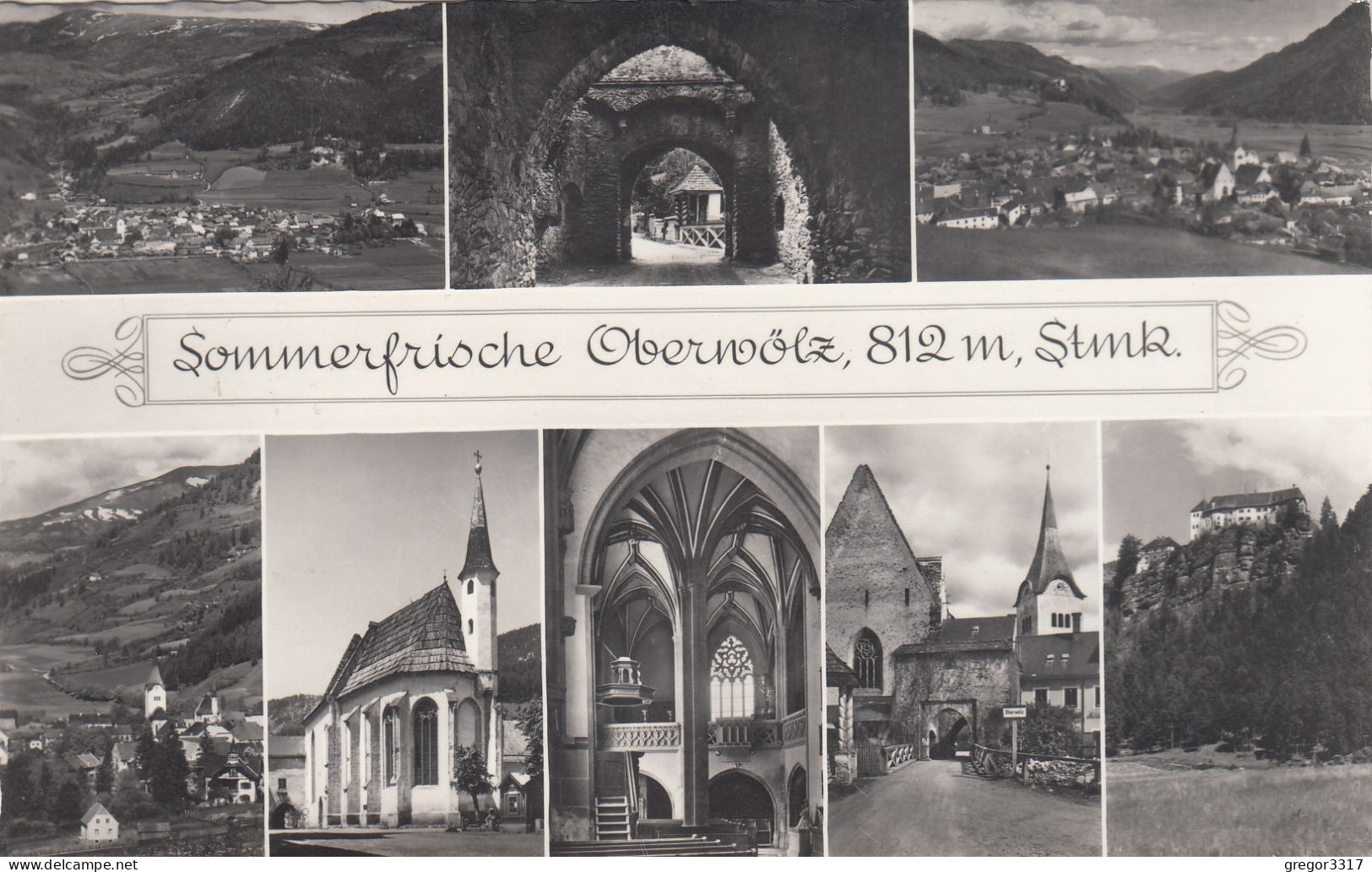 D6898) Sommerfrische OBERWÖLZ - Steiermark - 8.8.1960 - Oberwölz