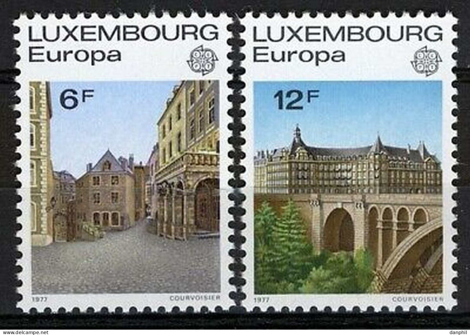 Luxembourg 1977 Europa CEPT (**)  Mi 945-46 Y&T 895-96 - 1977