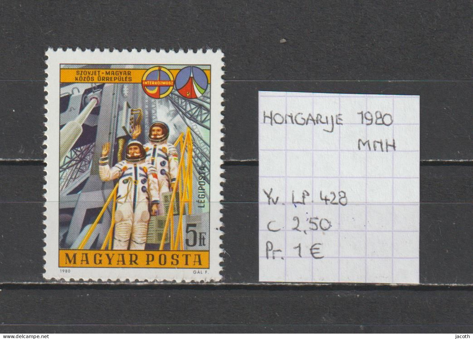 (TJ) Hongarije 1980 - YT LP. 428 (postfris/neuf/MNH) - Unused Stamps