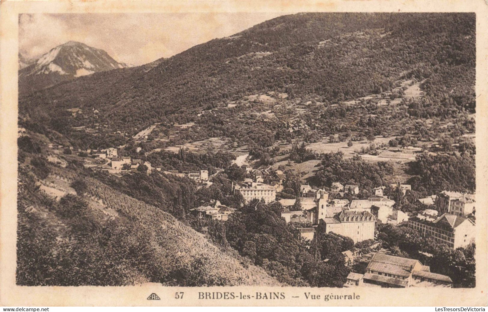 FRANCE - Albertville - Brides Les Bains - Vue Générale - Carte Postale Ancienne - Albertville