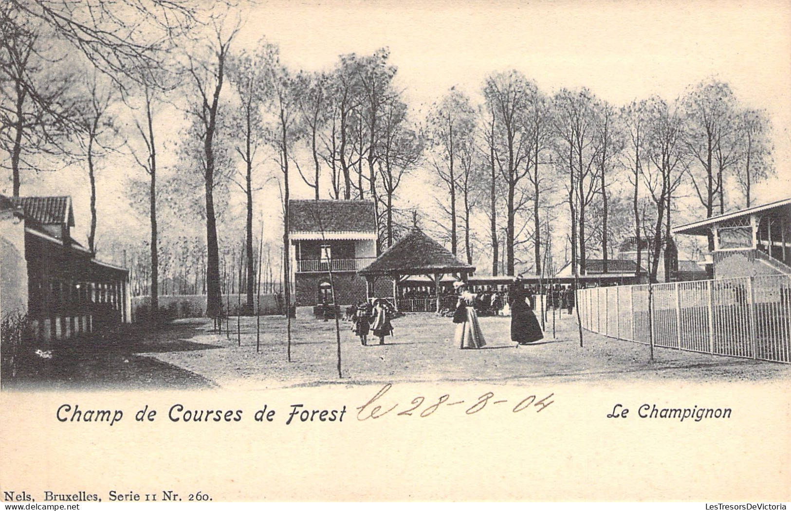 BELGIQUE - Champ De Courses De Forest - Le Champignon - Nels - Carte Postale Ancienne - Vorst - Forest