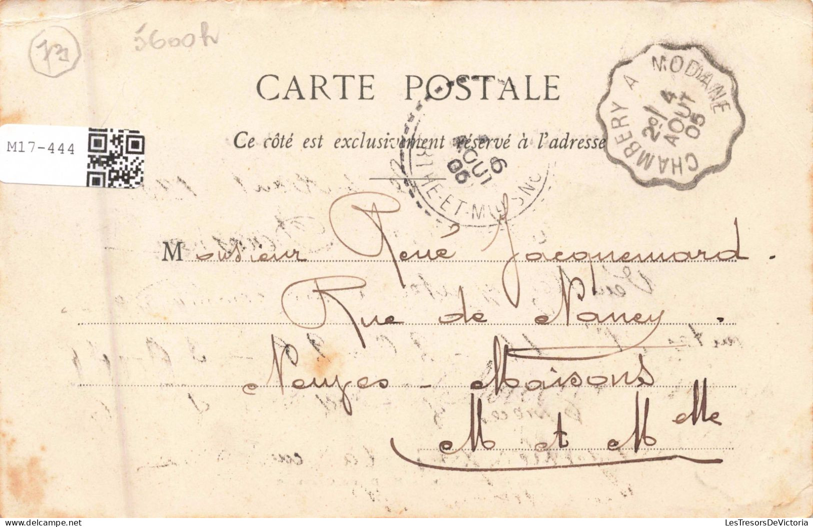 FRANCE - Modane - Notre Dame Du Charmaix - Carte Postale Ancienne - Modane