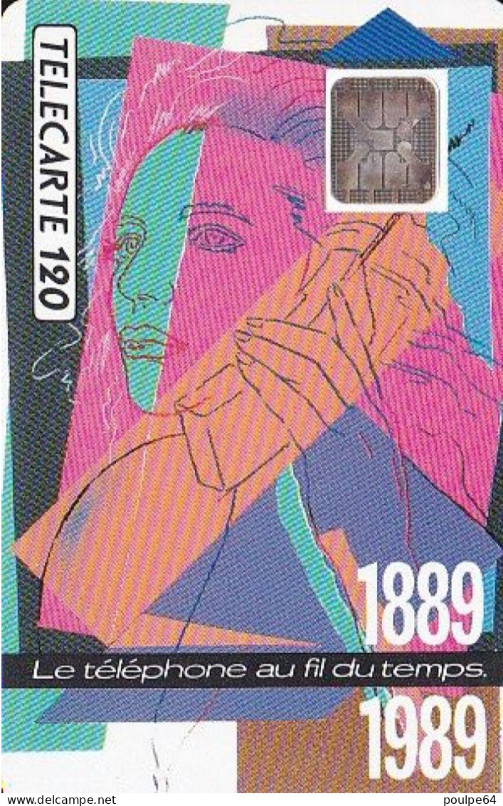 F93 11/1989 TÉLÉPHONE AU FIL DU TEMPS 120 SC5an - 1989