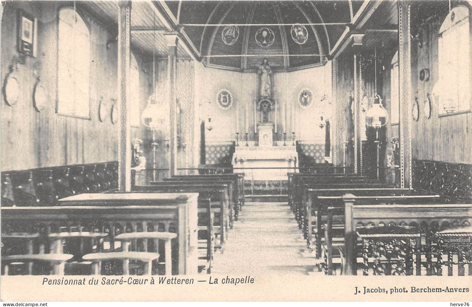 BELGIQUE - WETTEREN - Pensionnat Du Sacré Coeur - La Chapelle - Wetteren