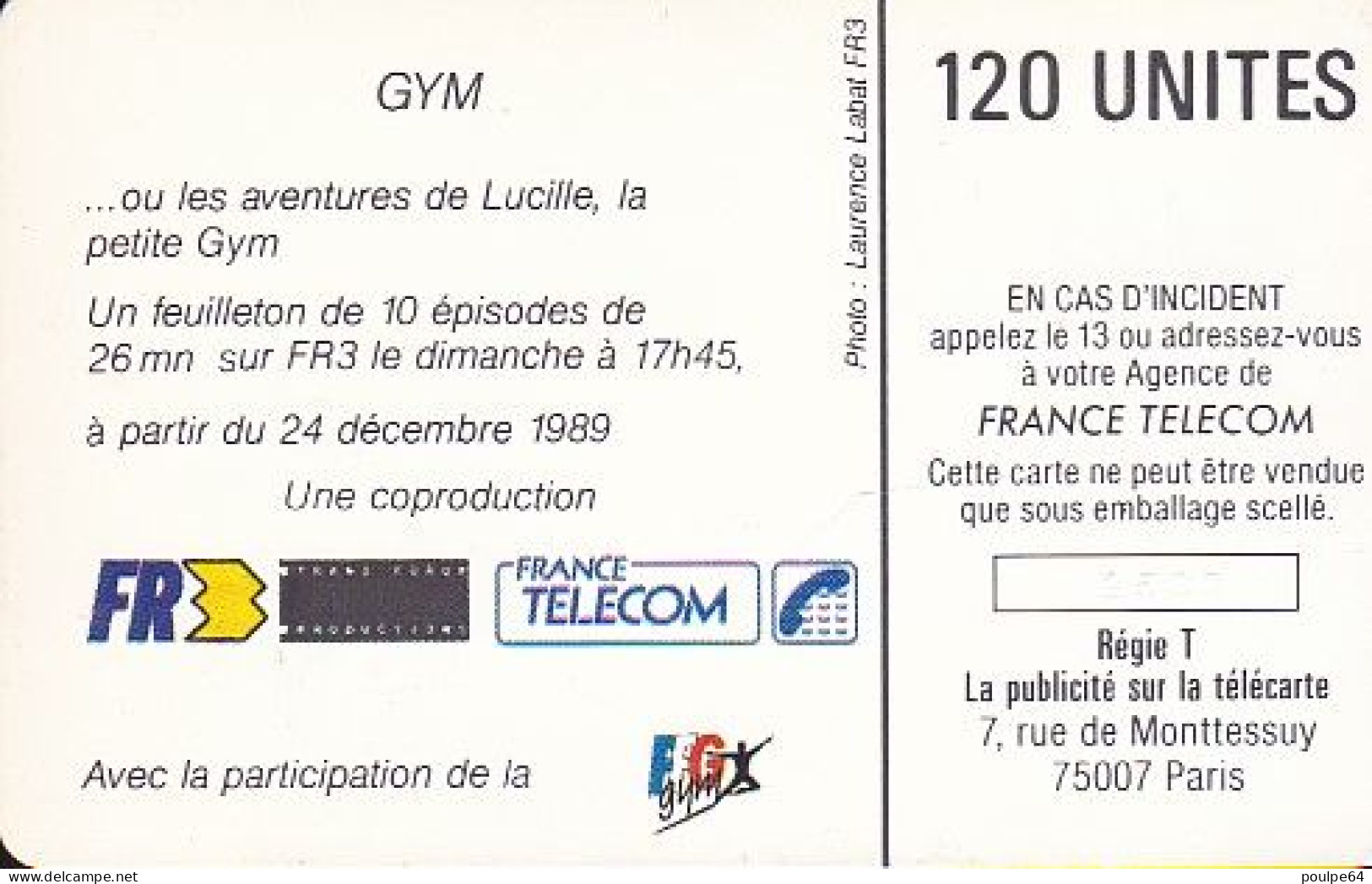 F95 11/1989 GYM FR3 120 SO2 - 1989