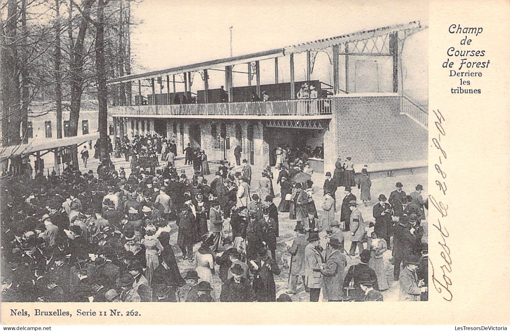 BELGIQUE - Champ De Courses De Forest - Derriere Les Tribunes - Nels - Carte Postale Ancienne - Forest - Vorst