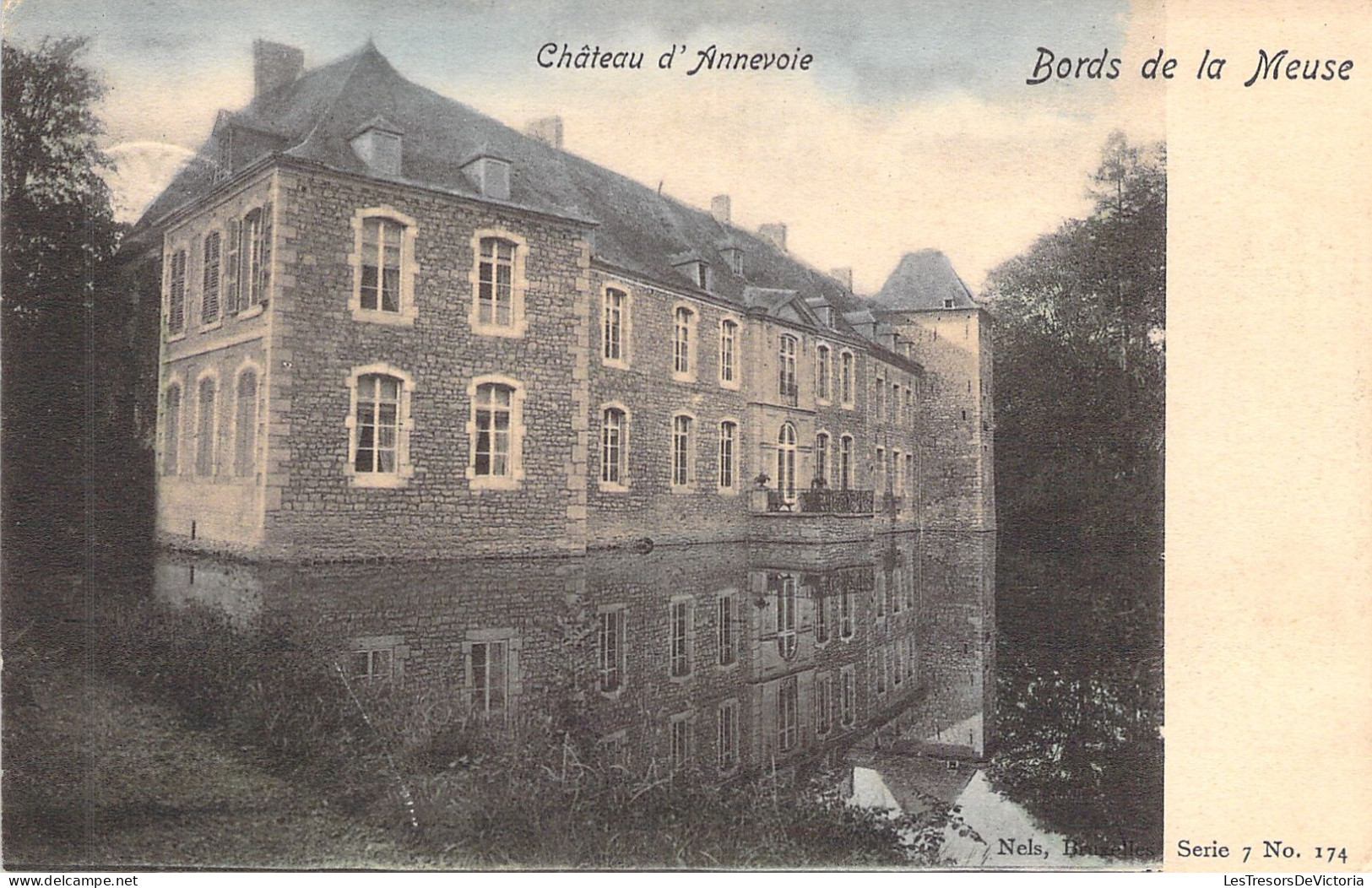 BELGIQUE - Chateau D'annevoie - Bords De La Meuse - Nels - Carte Postale Ancienne - Otros & Sin Clasificación