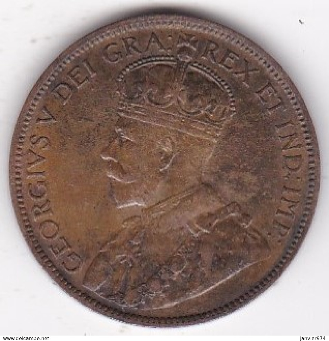 Canada . 1 Cent 1918 . George V . Cuivre - Canada
