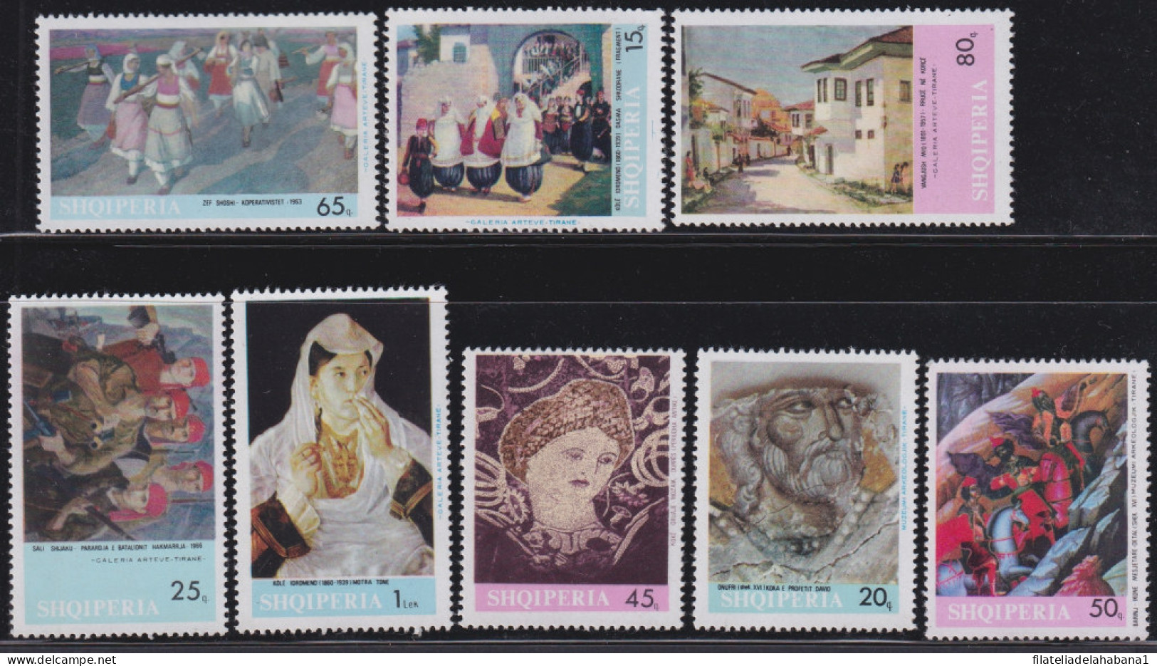 F-EX43893 ALBANIA MNH 1967 ART PAINTING ARCHEOLOGY.  - Archéologie