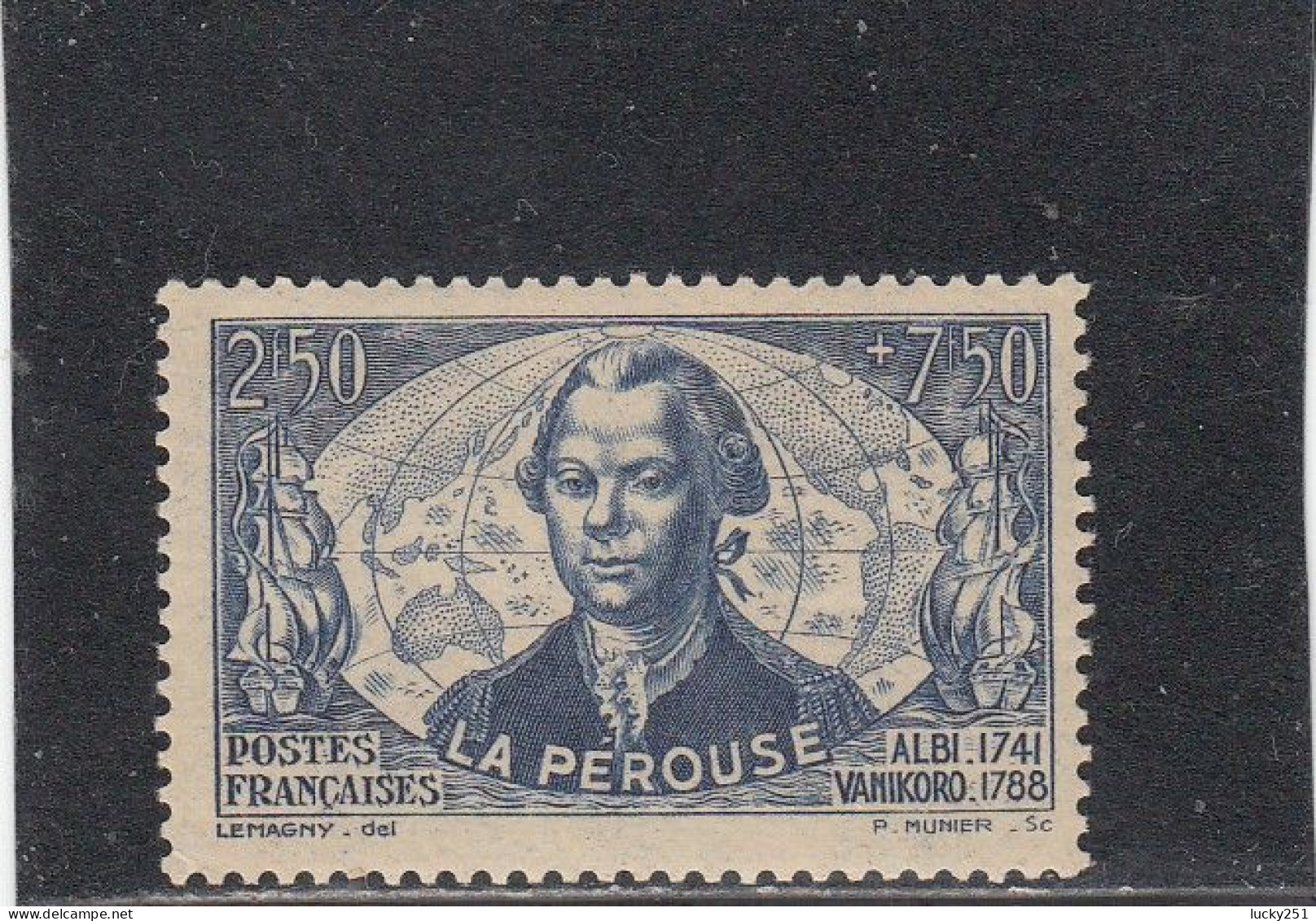 France - Année 1942 - Neuf** - N°YT 541** - Au Profit Du Secours National - Unused Stamps