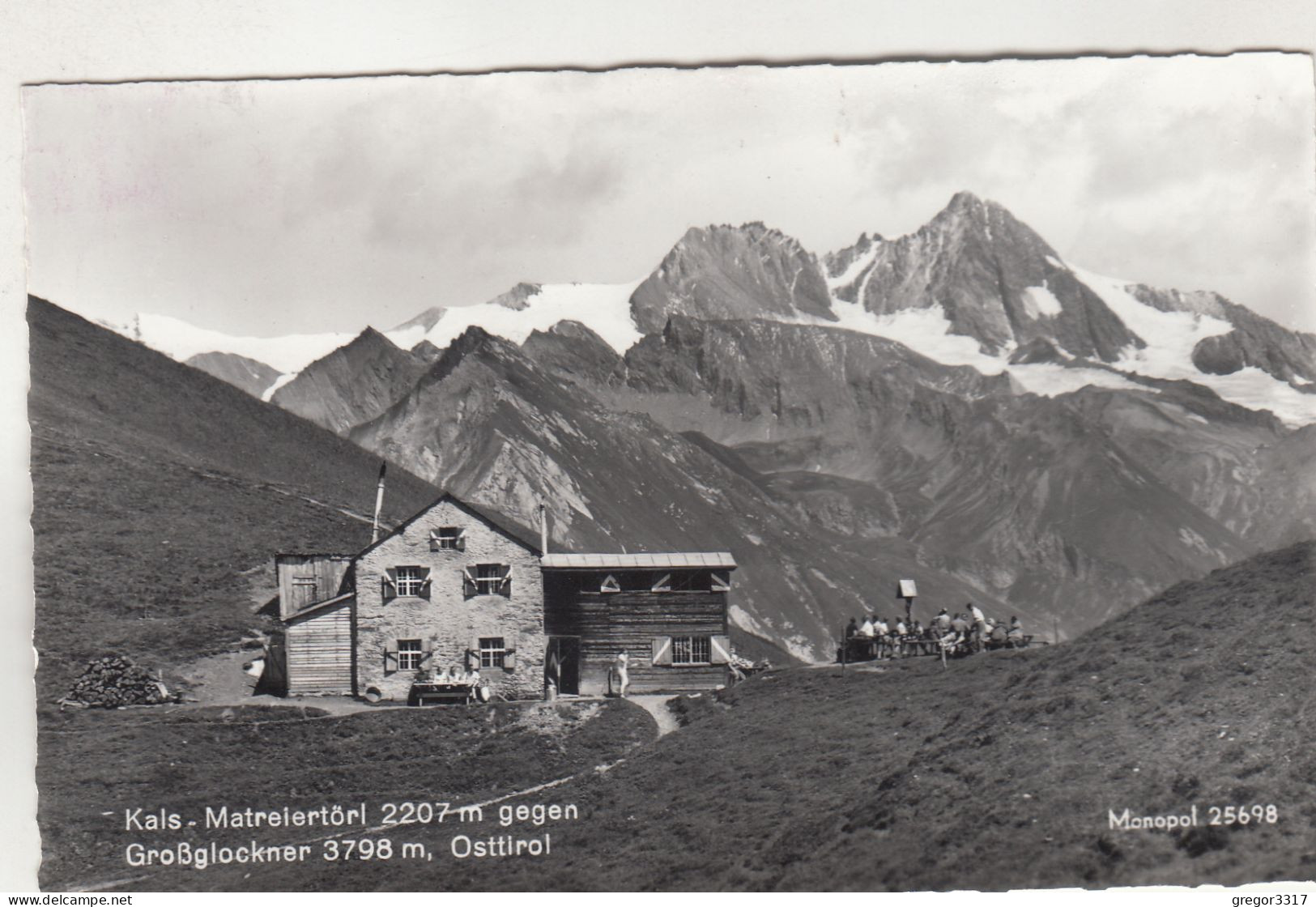 D6916) KALS - Matreiertörl 2207m Gegen Großglockner Osttirol ALT - Kals