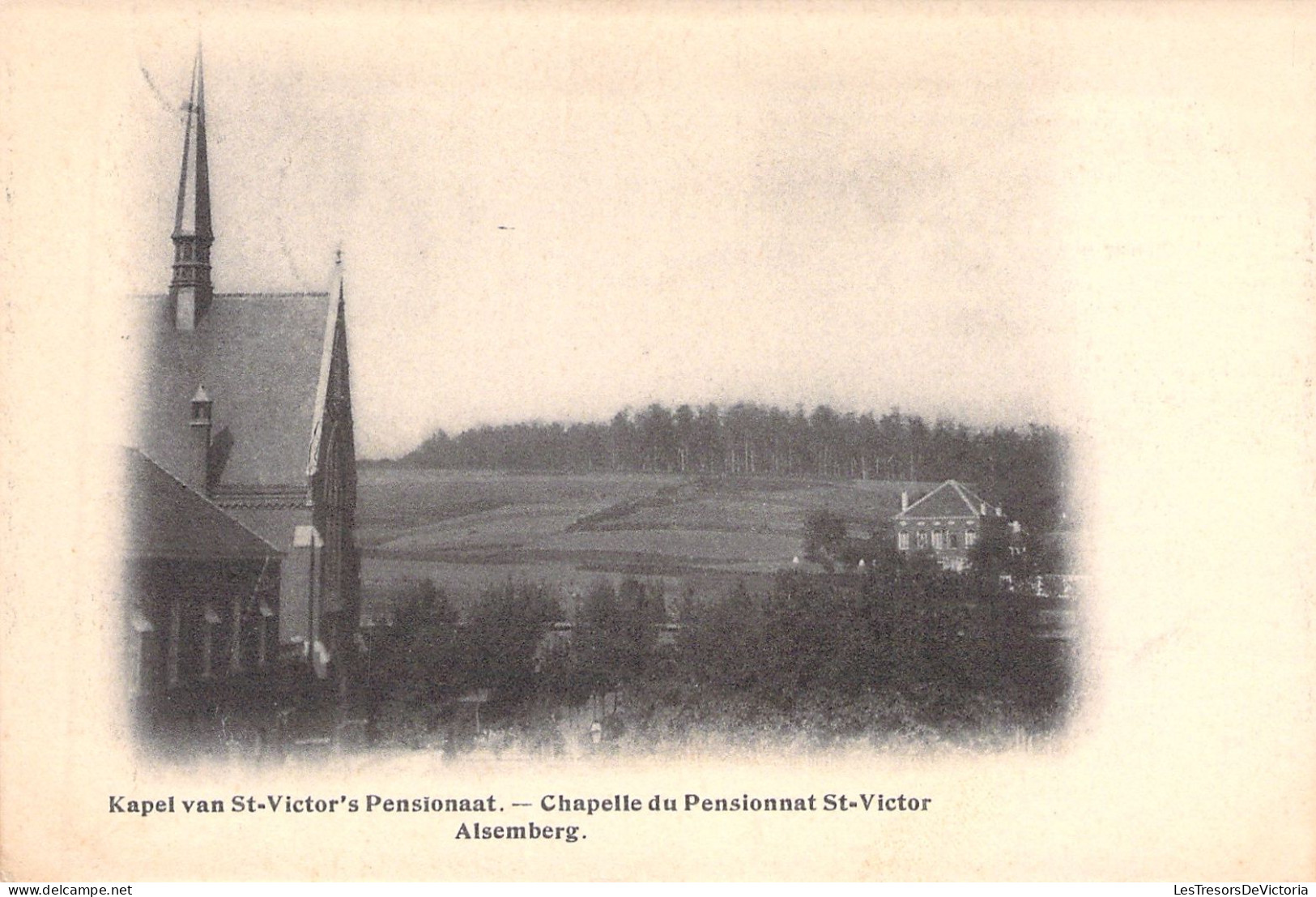 BELGIQUE - Kapel Van St Victor's Pensionaat - Chapelle Du Pensionnat St Victor - Alsemberg - Carte Postale Ancienne - Autres & Non Classés