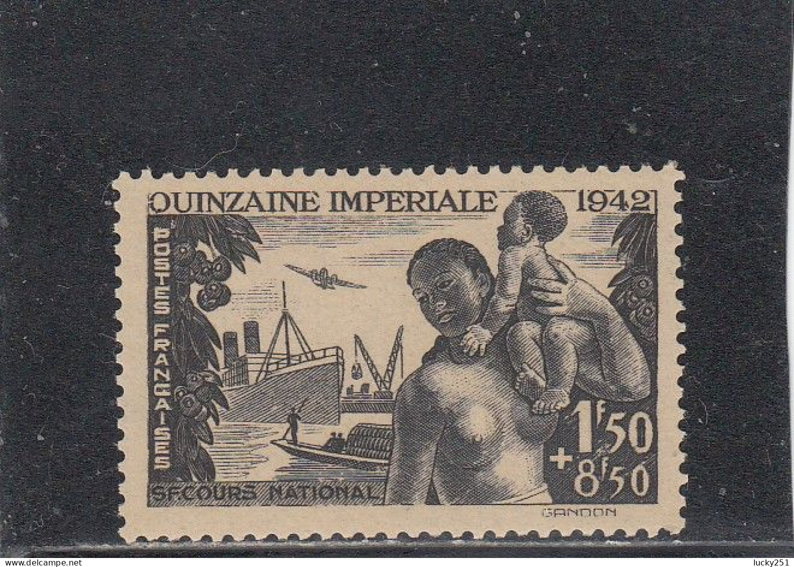 France - Année 1942 - Neuf** - N°YT 543** - Au Profit Du Comité De Propagande De La Quinzaine Impériale - Neufs
