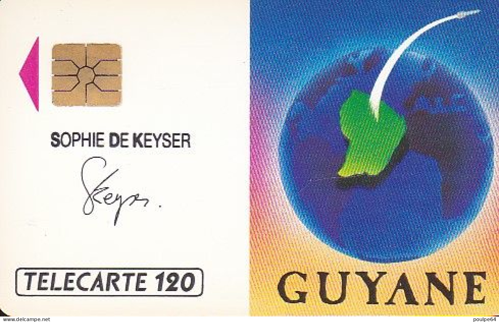 F106 12/1989 GUYANNE ARIANESPACE 120 SO2 - 1989