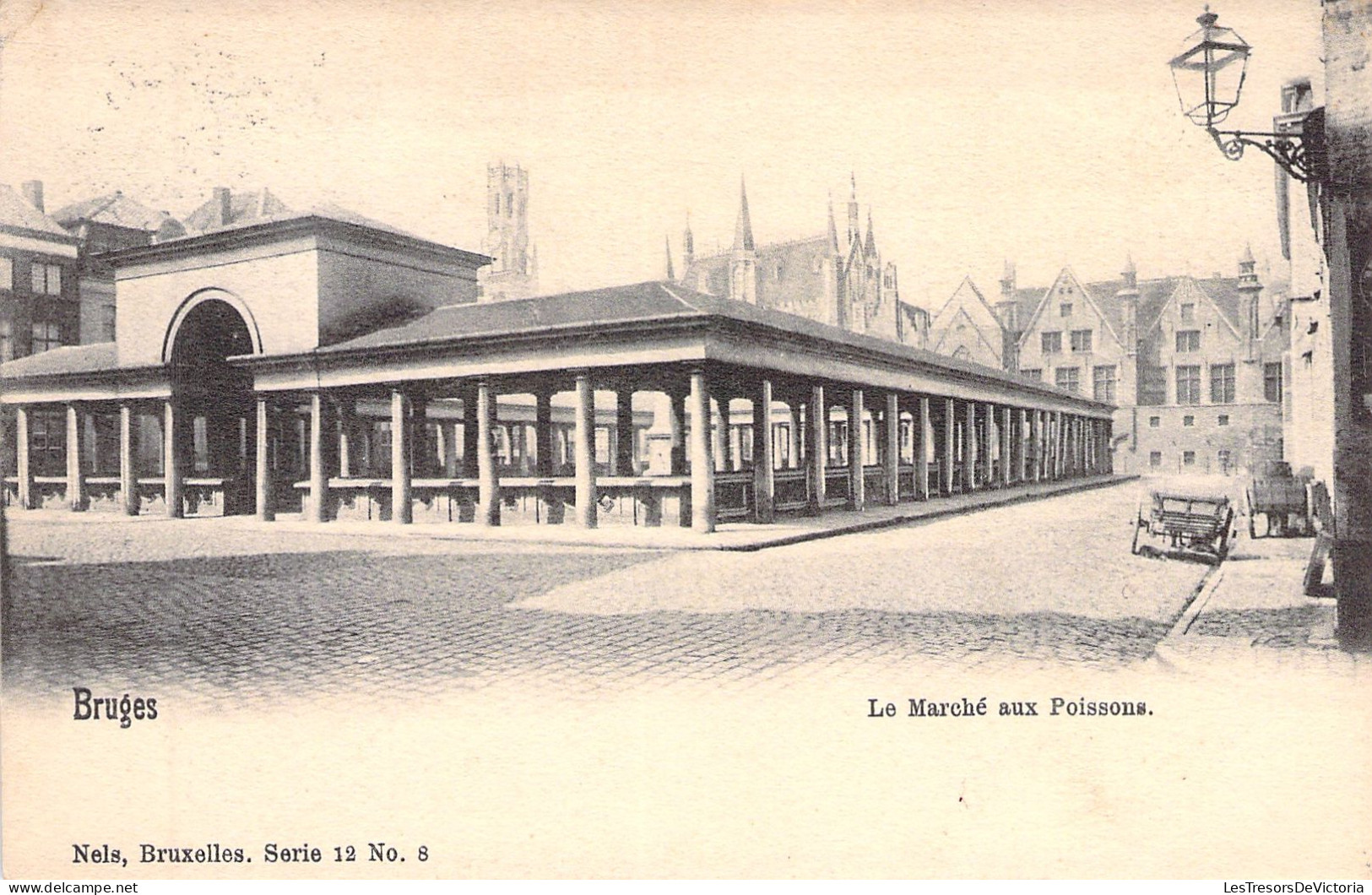 BELGIQUE - Bruges - Le Marché Aux Poissons - Nels - Carte Postale Ancienne - Brugge