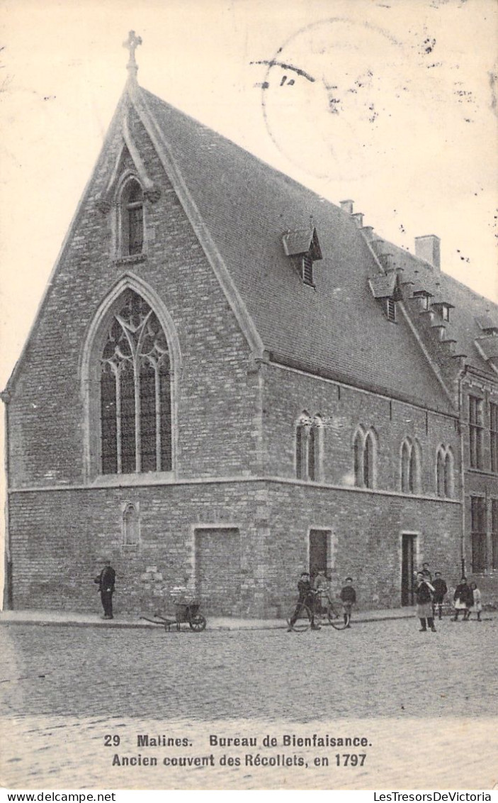 BELGIQUE - Malines - Bureau De Bienfaisance - Ancien Couvent Des Recollets - Carte Postale Ancienne - Malines