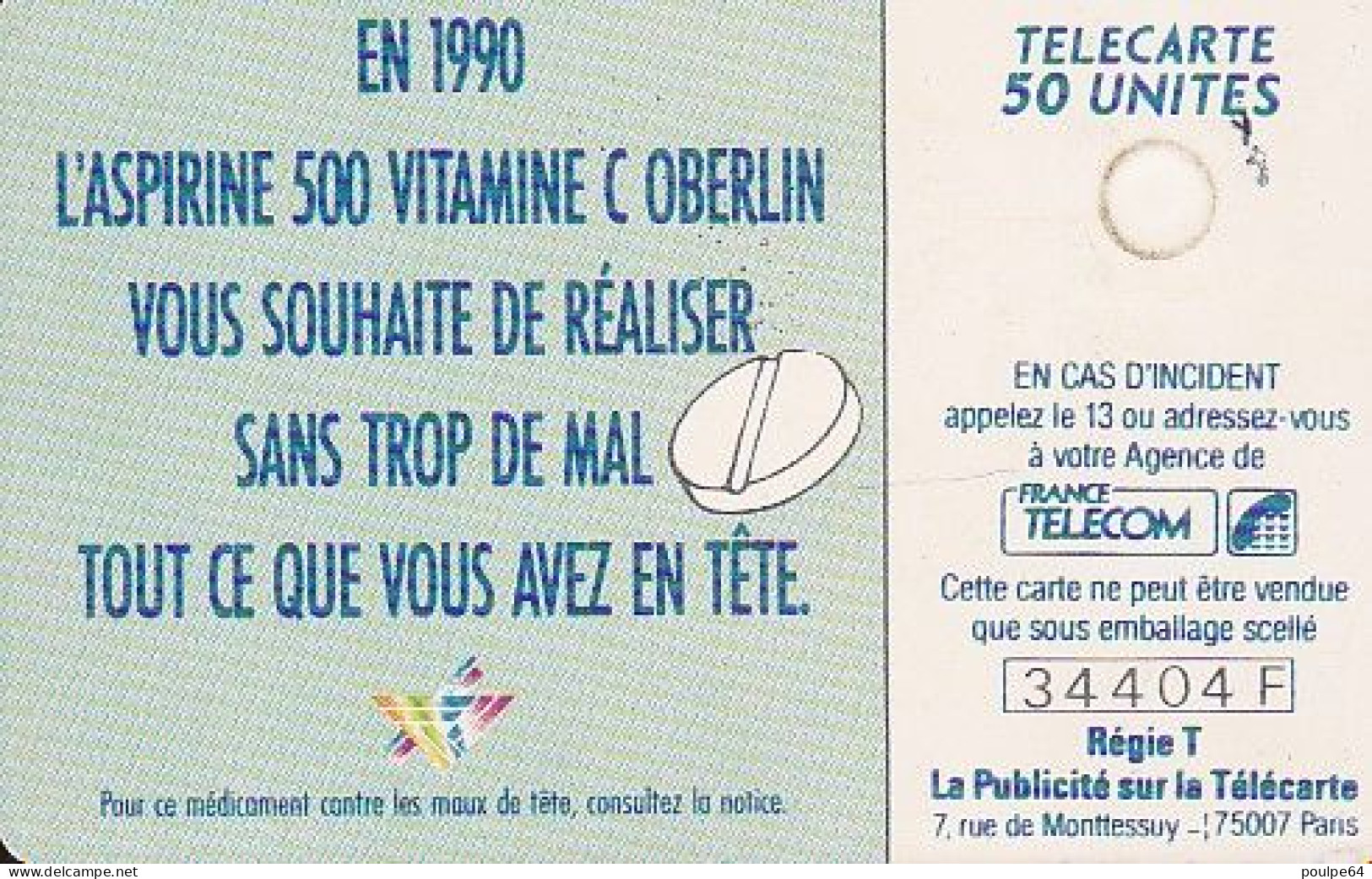 F96 11/1989 OBERLIN 50 GEM - 1989