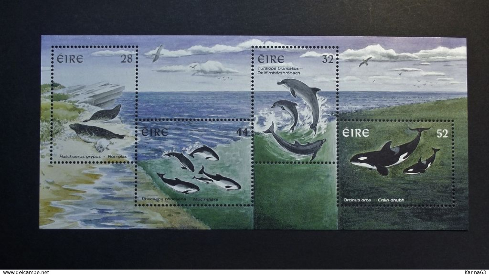 Ireland - Irelande - Eire 1997 - Y&T  N° 992 / 995 ( 4 Val.) Fauna - Marine Animals - Fish - MNH - Postfris - Neufs