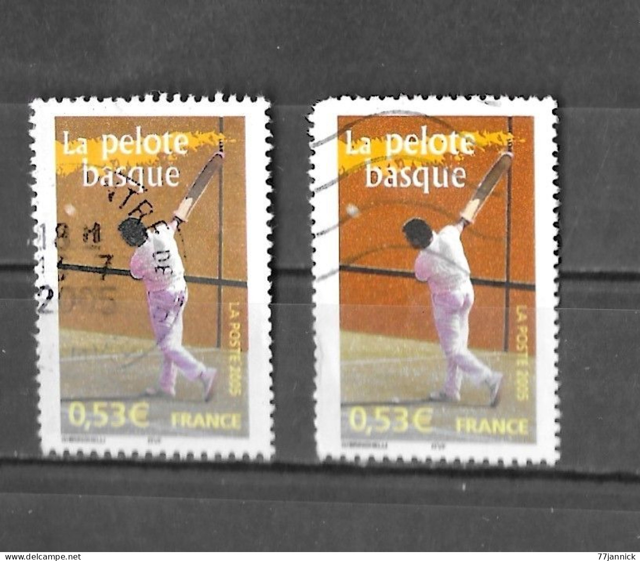 VARIETEE DE COULEUR N° 3775 ( Clair Et Foncé)  OBLITERE - Used Stamps