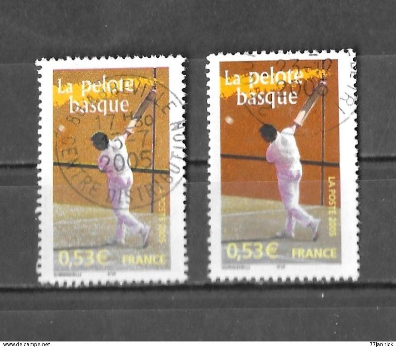 VARIETEE DE COULEUR N° 3775 ( Clair Et Foncé)  OBLITERE - Used Stamps