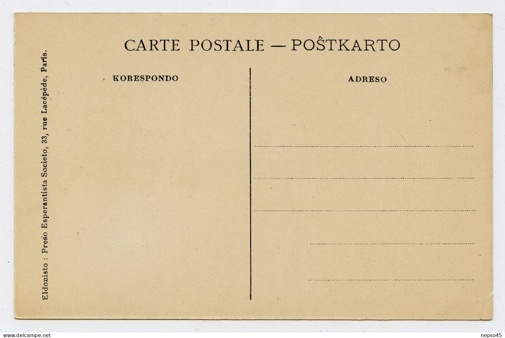 .Universala Kongreso de esperanto Paris 2-10 augusto 1914.Gaumont-Palace.langue internationale 120 pays dans le monde.