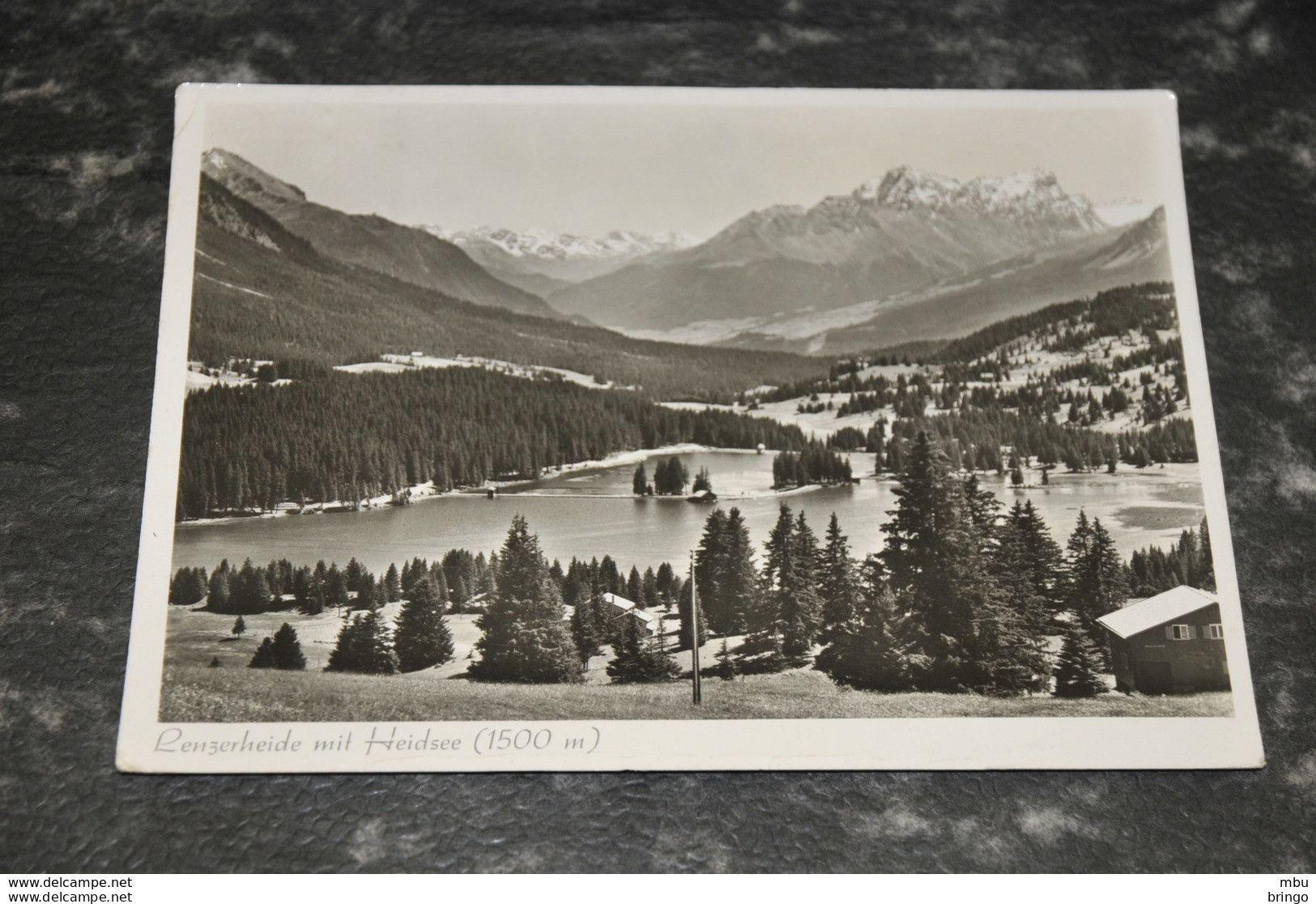 A6293     LENZERHEIDE MIT HEIDSEE - 1951 - Lantsch/Lenz