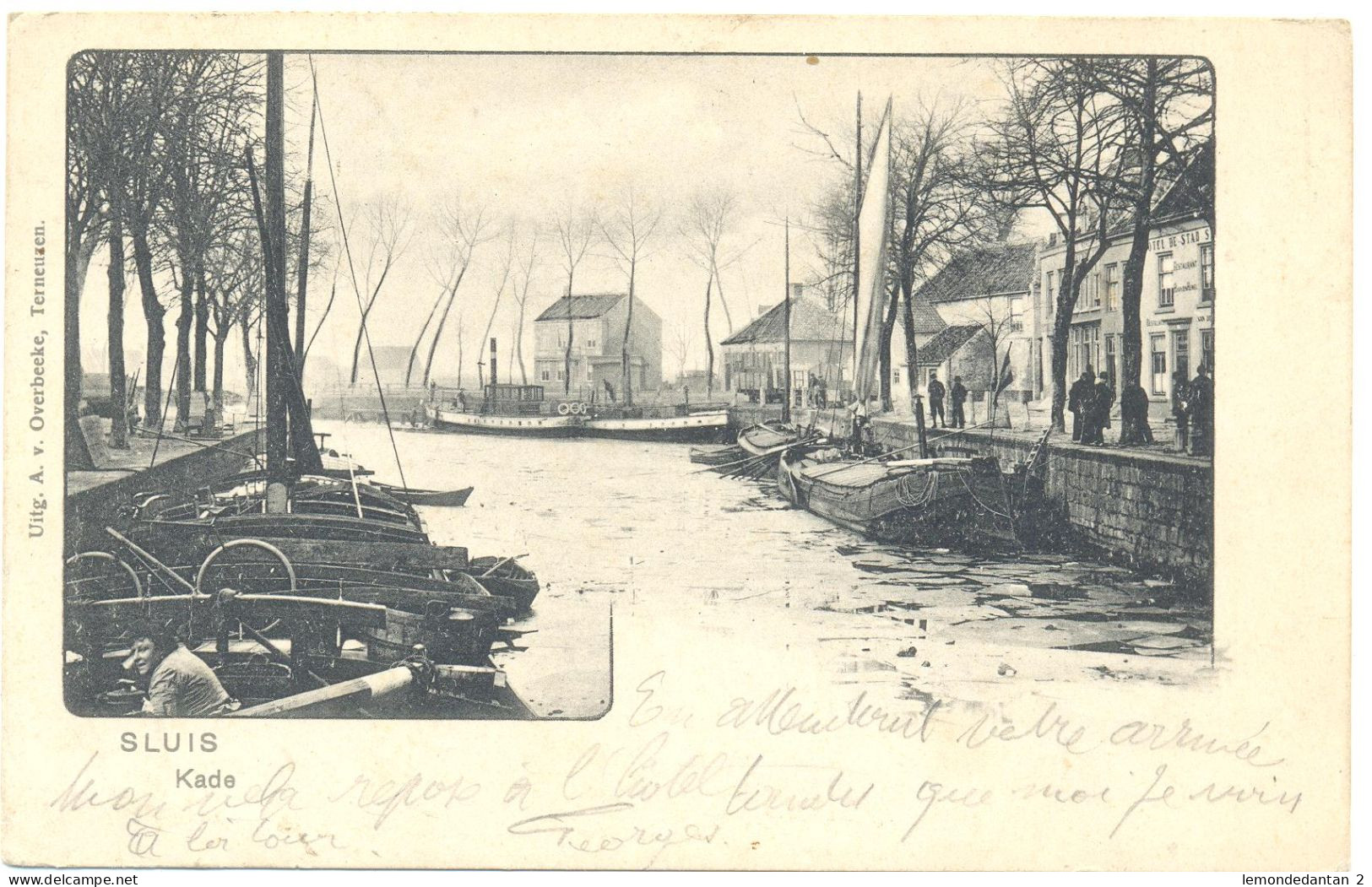 Sluis - De Kade - 1905 - Sluis