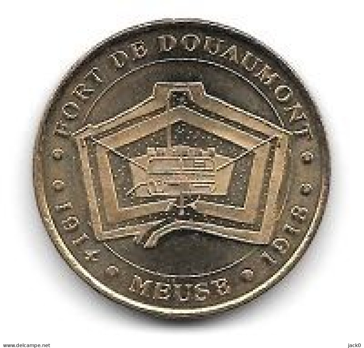 Médaille Touristique  2007, Ville  DOUAUMONT, LE  FORT  DE  DOUAUMONT  1914  MEUSE 1918  ( 55 ) - 2007