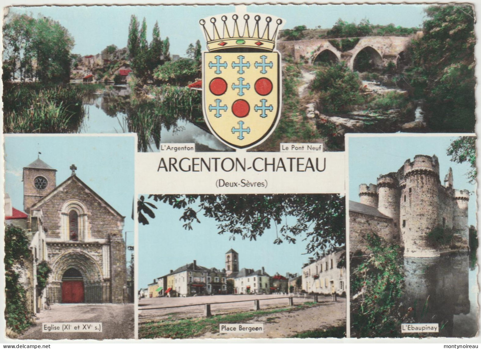 Dav : Deux  Sèvres : ARGENTON - CHATEAU : Vues - Argenton Chateau