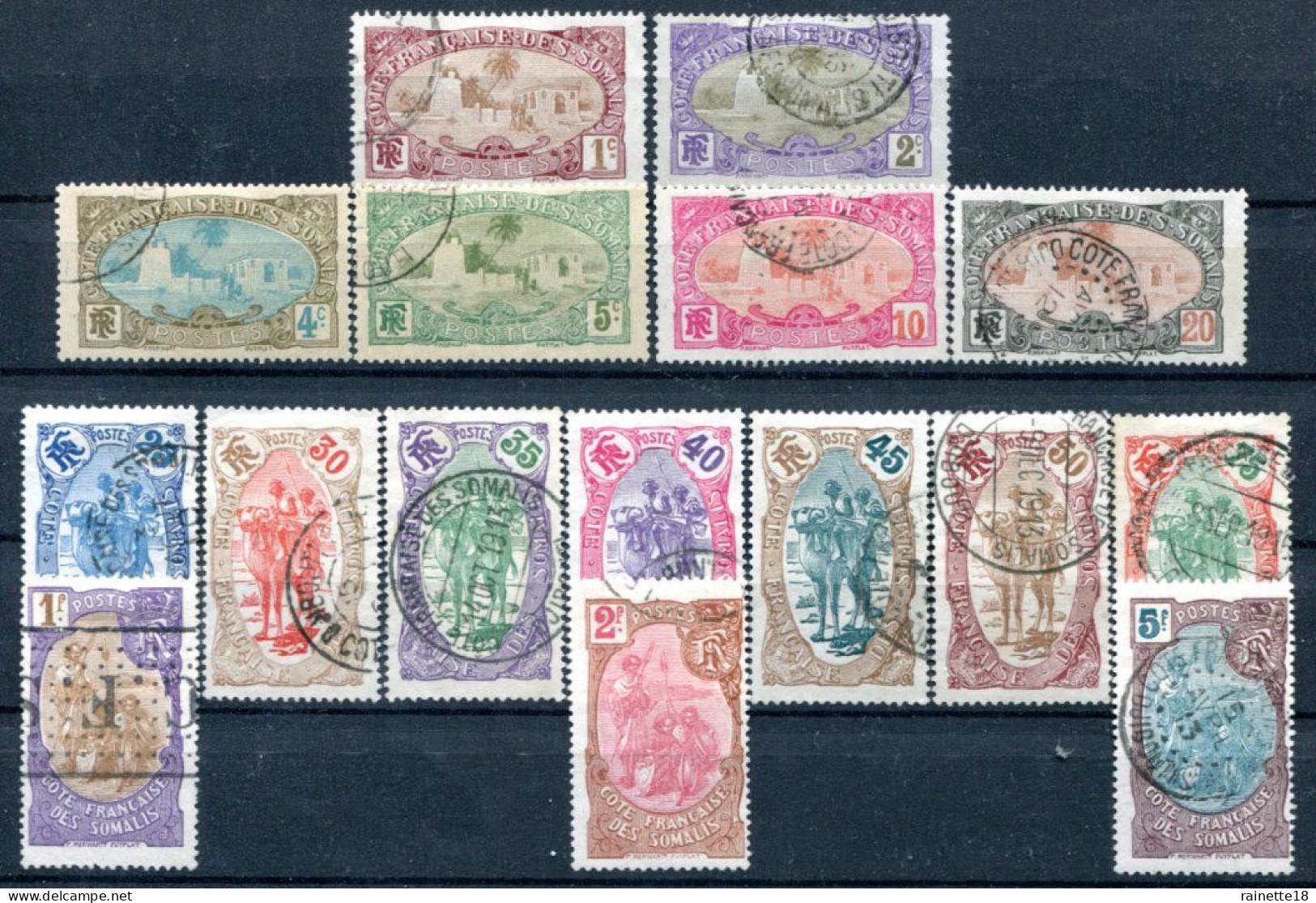 Cote Des Somalis       67/82  Oblitérés - Used Stamps