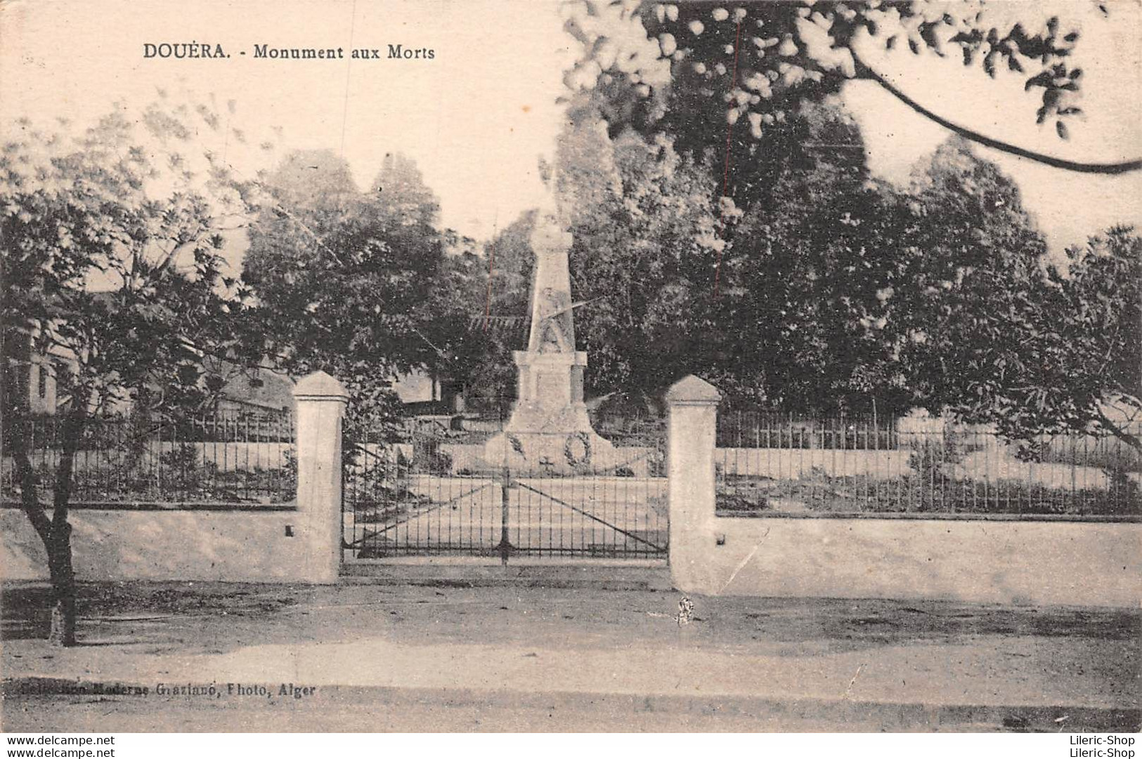 Algérie - DOUERA -  Le Monument Aux Morts - Other & Unclassified