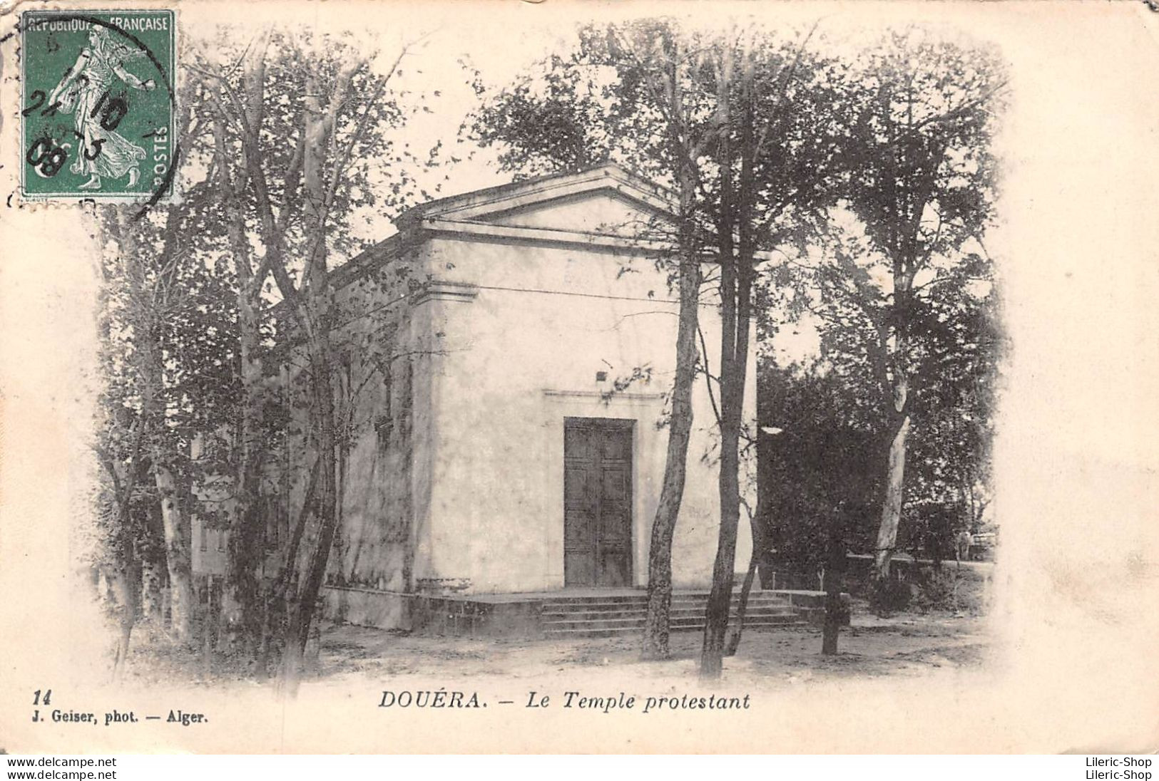 Algérie - DOUERA -  Le Temple Protestant - Other & Unclassified