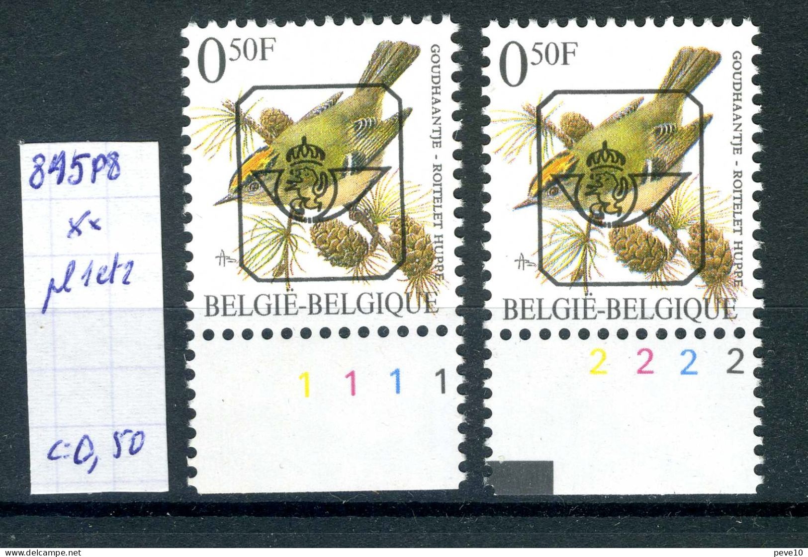 Belgique  Préos Oiseaux De Buzin N° PRE 815 P 8  Xx   Pl 1et 2 - Typos 1986-96 (Vögel)