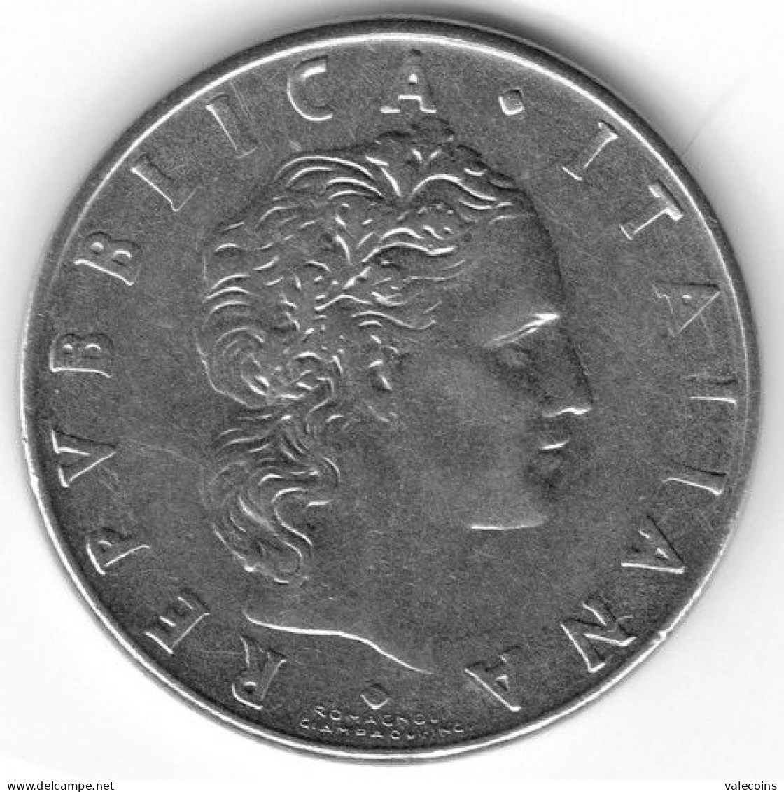 ITALIA ITALY - 1979 -  50 Lire - KM  95 - AUNC Coin - 50 Lire