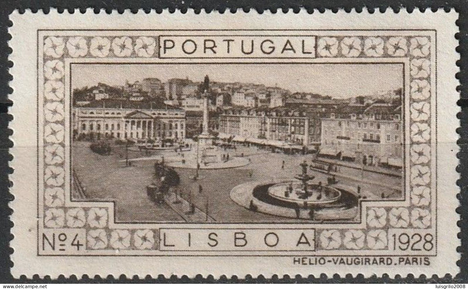 Vignette/ Vinheta, Portugal - 1928, Paisagens E Monumentos. Lisboa -||- MNG, Sans Gomme - Emisiones Locales