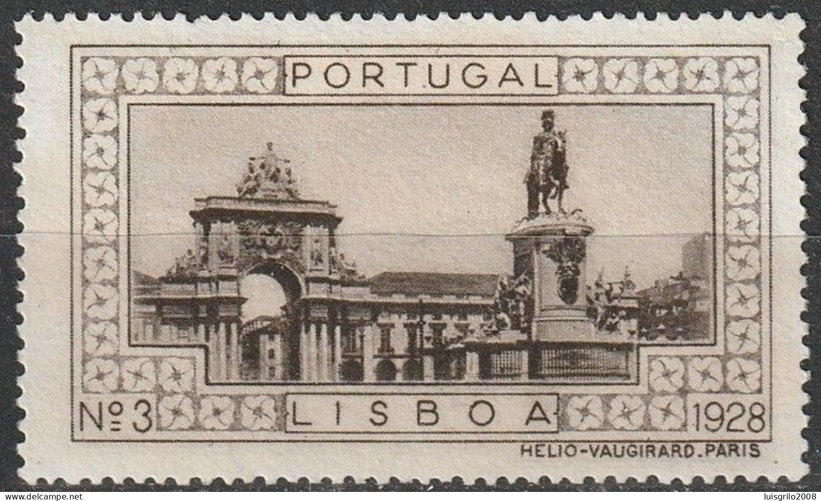 Vignette/ Vinheta, Portugal - 1928, Paisagens E Monumentos. Lisboa -||- MNG, Sans Gomme - Lokale Uitgaven