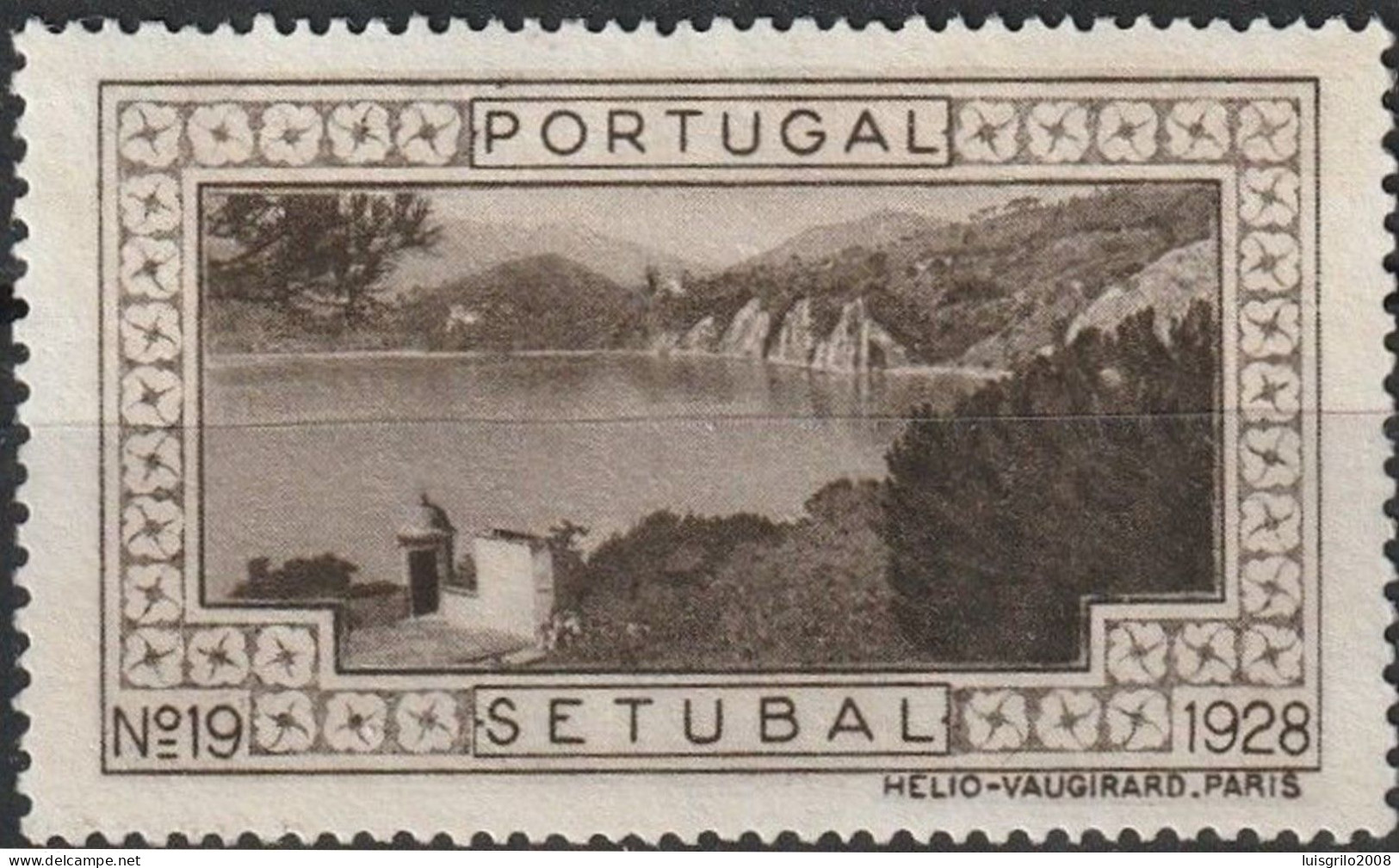Vignette/ Vinheta, Portugal - 1928, Paisagens E Monumentos. Setúbal -||- MNG, Sans Gomme - Emissions Locales